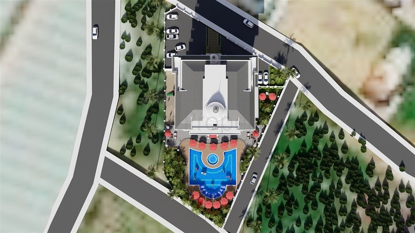 موقع ممتاز - مجمع فاخر - قيد الانشاء في محمودلار / الانيا 