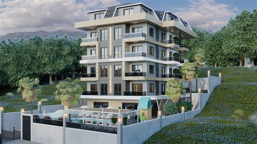 اطلالة على النهر - شقق بالاقساط ضمن مجمع قيد الانشاء في كاستل / الانيا 