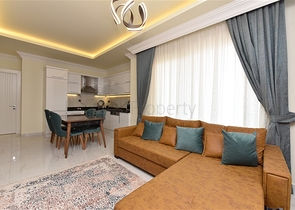 جانب شاطئ كليوباترا - شقة غرفة وصالة مفروشة - مجمع فاخر - في مركز الانيا 