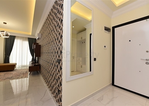 جانب شاطئ كليوباترا - شقة غرفة وصالة مفروشة - مجمع فاخر - في مركز الانيا 