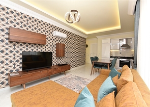 جانب شاطئ كليوباترا - شقة غرفة وصالة مفروشة - مجمع فاخر - في مركز الانيا 