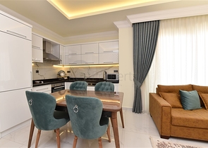 جانب شاطئ كليوباترا - شقة غرفة وصالة مفروشة - مجمع فاخر - في مركز الانيا 