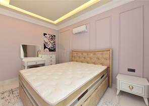 جانب شاطئ كليوباترا - شقة غرفة وصالة مفروشة - مجمع فاخر - في مركز الانيا 