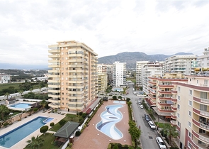 مجمع فاخر - شقة غرفة وصالة مفروشة - في محمودلار / الانيا 