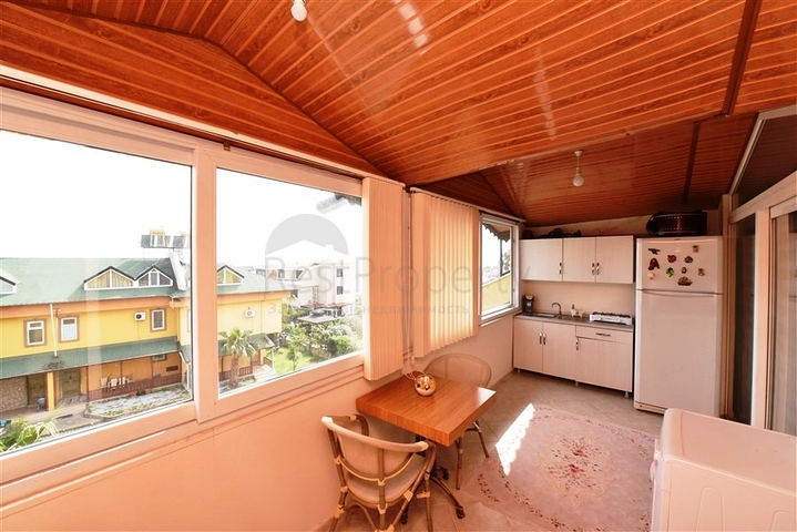 اطلالة بحر - فيلا 4 غرف وصالة مفروشة - ضمن مجمع - في ديمرتاش / الانيا 