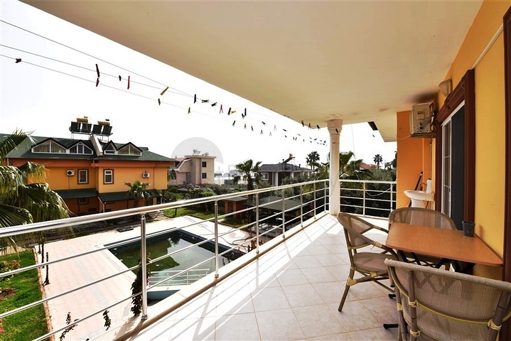 اطلالة بحر - فيلا 4 غرف وصالة مفروشة - ضمن مجمع - في ديمرتاش / الانيا 