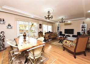 اطلالة بحر - فيلا 4 غرف وصالة مفروشة - ضمن مجمع - في ديمرتاش / الانيا 