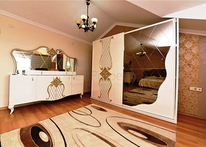 اطلالة بحر - فيلا 4 غرف وصالة مفروشة - ضمن مجمع - في ديمرتاش / الانيا 