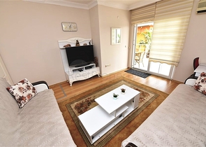 اطلالة بحر - فيلا 4 غرف وصالة مفروشة - ضمن مجمع - في ديمرتاش / الانيا 