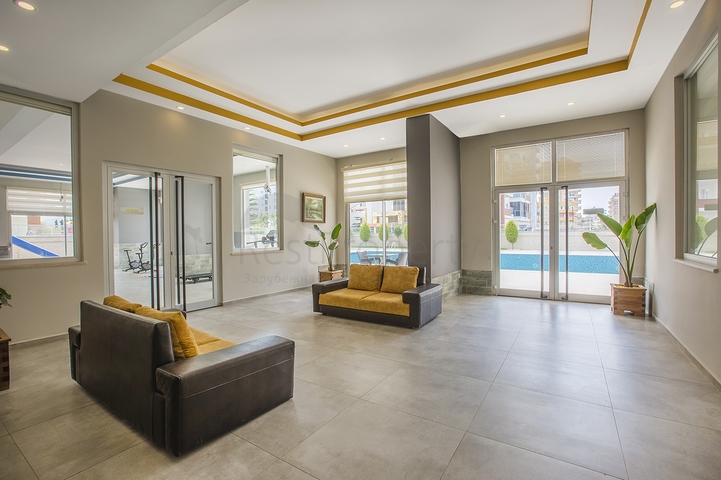 مجمع سكني انيق - شقة غرفتين وصالة مفروشة - في محمودلار / الانيا 