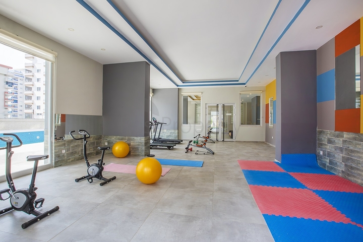 مجمع سكني انيق - شقة غرفتين وصالة مفروشة - في محمودلار / الانيا 