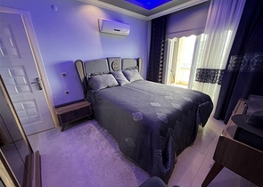 اطلالة بحر - شقة غرفة وصالة مفروشة - في محمودلار / الانيا 