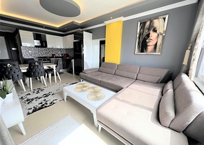 اطلالة بحر - شقة غرفة وصالة مفروشة - في محمودلار / الانيا 