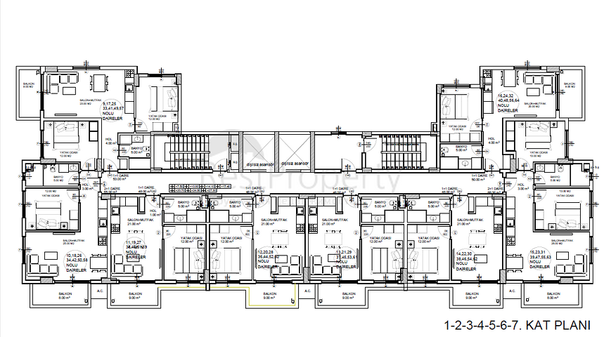 شقق بالاقساط في الانيا - مجمع قيد الانشاء - منطقة محمودلار 