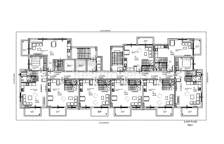 شقق بالاقساط في الانيا - مجمع قيد الانشاء - منطقة محمودلار 
