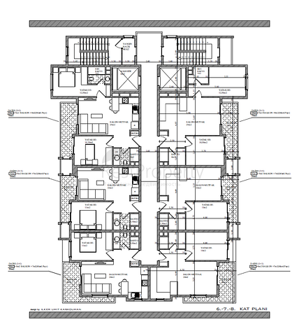 شقق بالاقساط - ضمن مجمع سكني قيد الانشاء -  في محمودلار / الانيا 