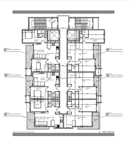 شقق بالاقساط - ضمن مجمع سكني قيد الانشاء -  في محمودلار / الانيا 