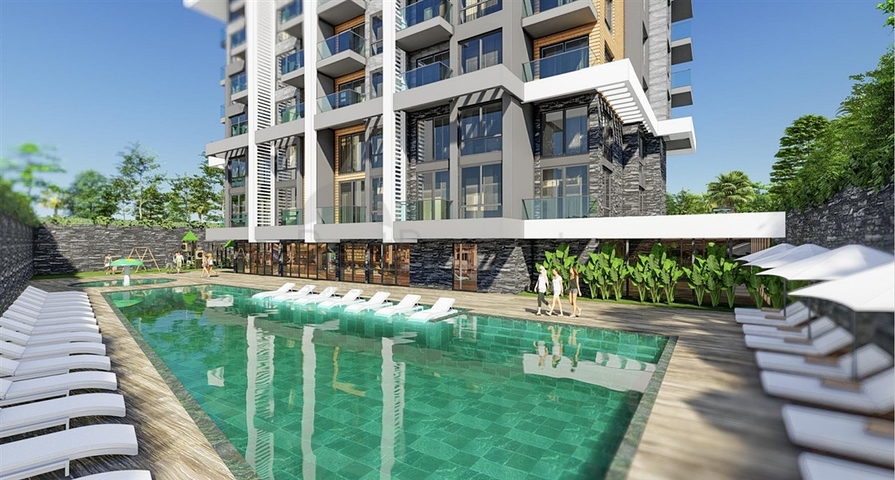 قريبة من البحر - شقق بالاقساط - مجمع قيد الانشاء في كارجيجاك / الانيا 