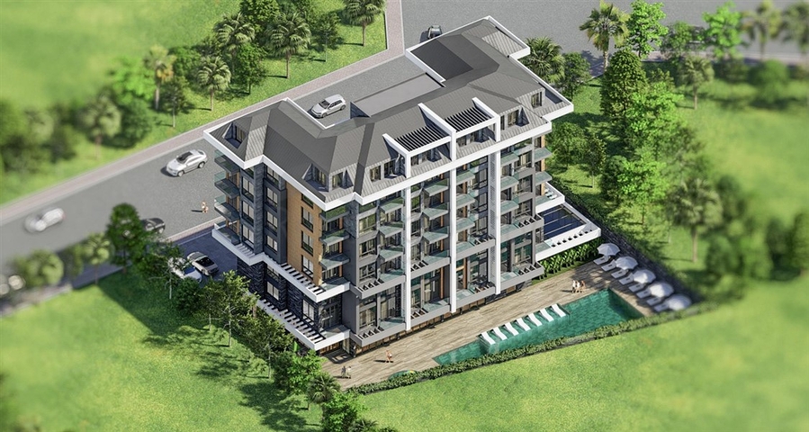 قريبة من البحر - شقق بالاقساط - مجمع قيد الانشاء في كارجيجاك / الانيا 