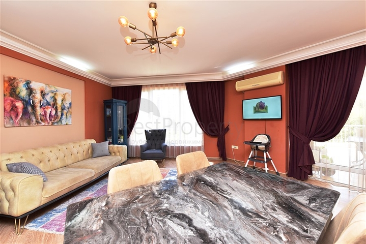 شقة عائلية - غرفتين وصالة -مفروشة - ضمن مجمع سكني في منطقة جيكجلي / الانيا 