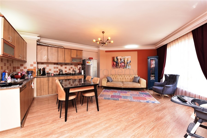 شقة عائلية - غرفتين وصالة -مفروشة - ضمن مجمع سكني في منطقة جيكجلي / الانيا 