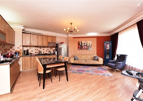 شقة عائلية - غرفتين وصالة -مفروشة - ضمن مجمع سكني في منطقة جيكجلي / الانيا 