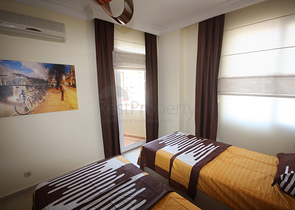 اطلالة بحر ونهر - دوبلكس مع تراس واسع - ضمن مجمع سكني في توسمور / الانيا 