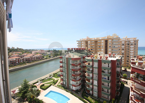 اطلالة بحر ونهر - دوبلكس مع تراس واسع - ضمن مجمع سكني في توسمور / الانيا 