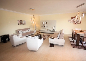 اطلالة بحر ونهر - دوبلكس مع تراس واسع - ضمن مجمع سكني في توسمور / الانيا 