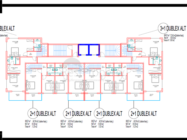 شقق بالاقساط ضمن مجمع فاخر - قيد الانشاء - في محمودلار / الانيا 