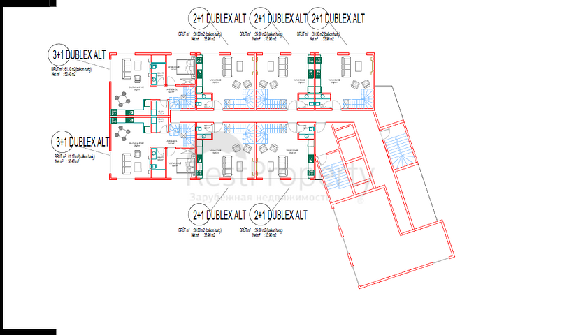 شقق بالاقساط ضمن مجمع فاخر - قيد الانشاء - في محمودلار / الانيا 