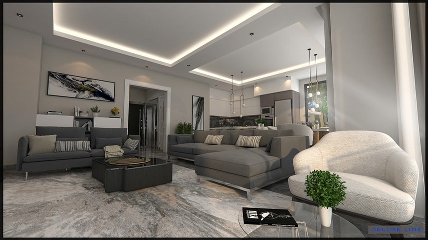 اطلالة بحر وقلعة - فلل فاخرة في مركز الانيا 