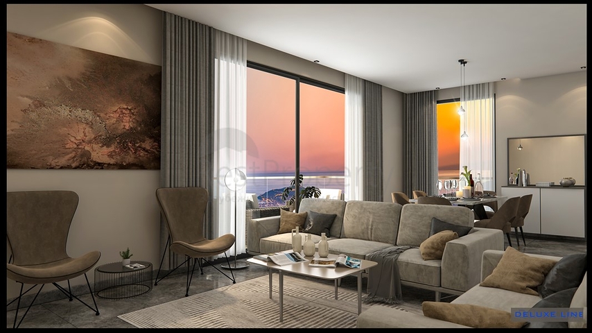 اطلالة بحر وقلعة - فلل فاخرة في مركز الانيا 