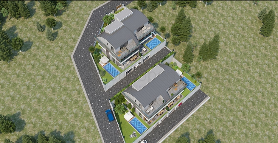 اطلالة بحر وقلعة - فلل فاخرة في مركز الانيا 