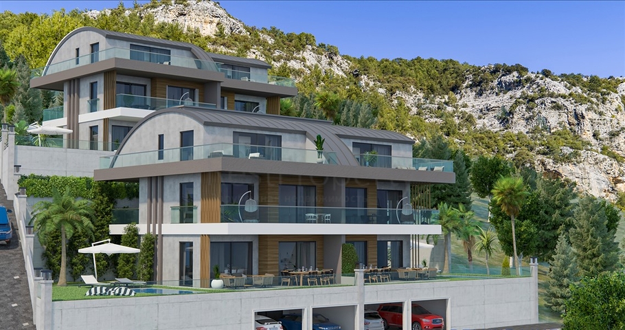 اطلالة بحر وقلعة - فلل فاخرة في مركز الانيا 