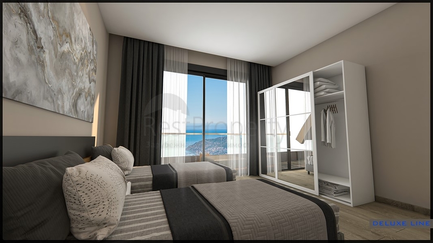 اطلالة بحر وقلعة - فلل فاخرة في مركز الانيا 