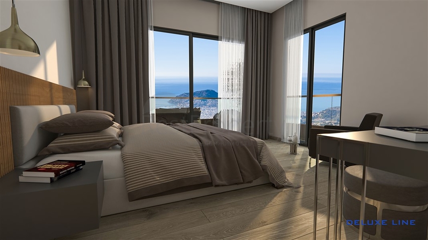 اطلالة بحر وقلعة - فلل فاخرة في مركز الانيا 