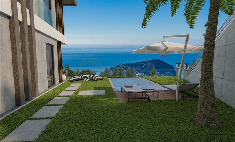 اطلالة بحر وقلعة - فلل فاخرة في مركز الانيا 