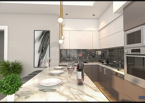 اطلالة بحر وقلعة - فلل فاخرة في مركز الانيا 