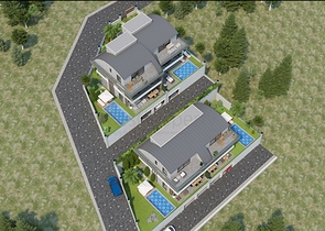 اطلالة بحر وقلعة - فلل فاخرة في مركز الانيا 