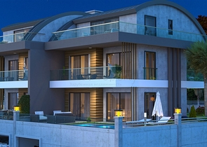 اطلالة بحر وقلعة - فلل فاخرة في مركز الانيا 