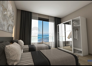 اطلالة بحر وقلعة - فلل فاخرة في مركز الانيا 