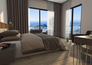 اطلالة بحر وقلعة - فلل فاخرة في مركز الانيا 