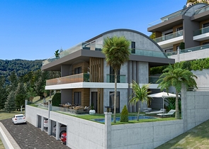 اطلالة بحر وقلعة - فلل فاخرة في مركز الانيا 