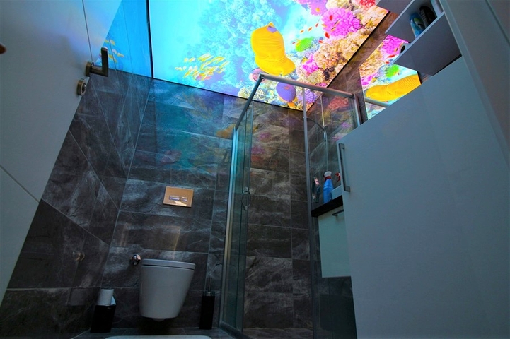 دوبلكس اطلالة بحر - 3 غرف وصالة مفروشة -في محمودلار / الانيا 