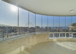 اطلالة بحر - دوبلكس واسعة 3 غرف وصالة مفروشة - في محمودلار / الانيا 