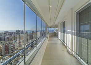 اطلالة بحر - دوبلكس واسعة 3 غرف وصالة مفروشة - في محمودلار / الانيا 