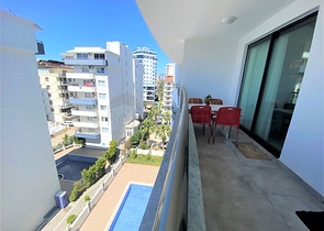 مجمع سكني حديث - شقة غرفة وصالة مفروشة - في محمودلار / الانيا 