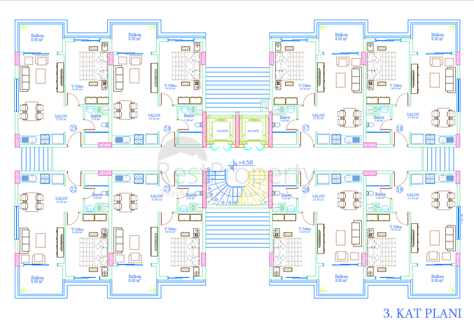 قريبة من البحر - شقق بالاقساط ضمن مجمع سكني قيد الانشاء - في اكورجلار / الانيا 