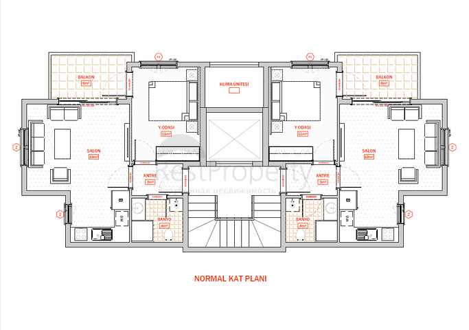 شقق فاخرة بالاقساط -مجمع قيد الانشاء - في اوبا / الانيا 